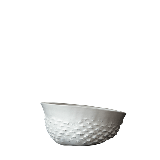 Cachepot Luz e Sombra em Porcelana Nicole Toldi 14 cm