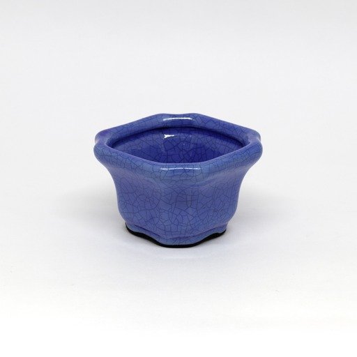 Cachepot Quadrado P Azul Taj Home 