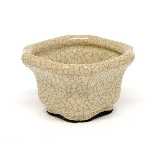 Cachepot Quadrado P Bege Taj Home 