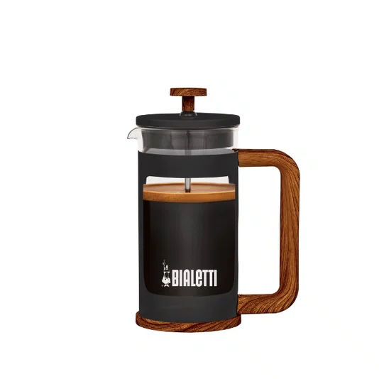 Cafeteira French Press Woody Bialetti Preto 350 ml