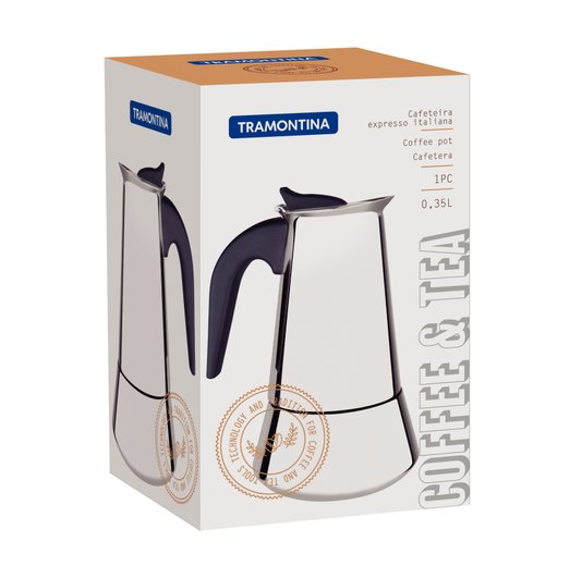 Cafeteira Italiana para Espresso Tramontina 350ml