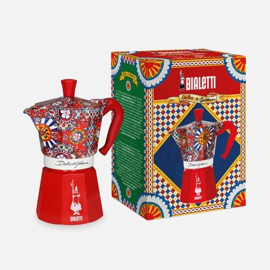 Cafeteira Moka Express Dolce & Gabbana Bialetti 6 Xícaras