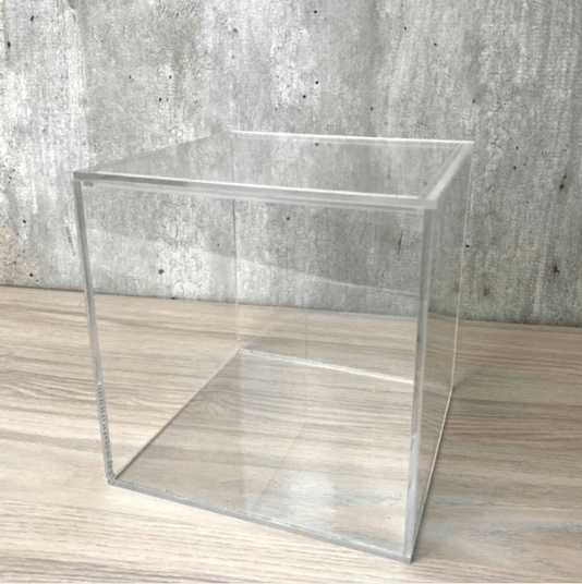 Caixa 3mm Quadrada com Tampa em Acrilico Lilian Gift Design
