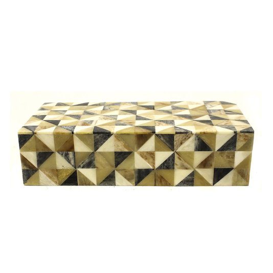 Caixa de Osso Antica 20,5 x 10 x 5 cm Caixa de Osso Antica 20,5 x 10 x 5 cm
