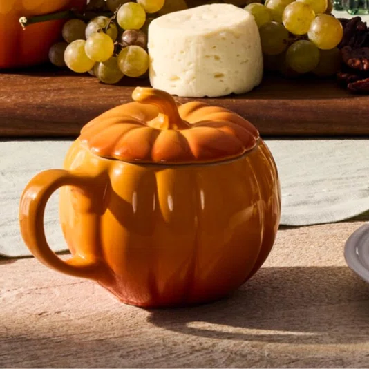 Caneca Abobora com Tampa Le creuset Marronier 400ml