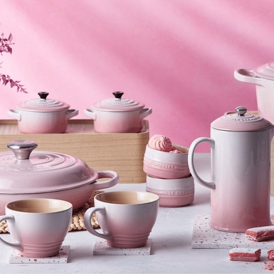 Caneca Bistrô Le Creuset Shell Pink 400 ml