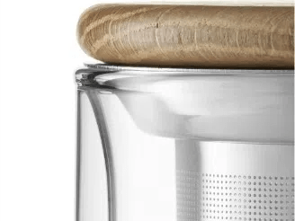 Caneca de Vidro com Infusor Minima 500 ml