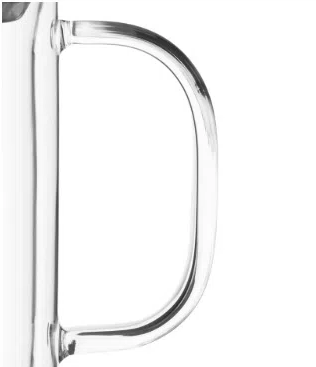 Caneca de Vidro com Infusor Minima 500 ml