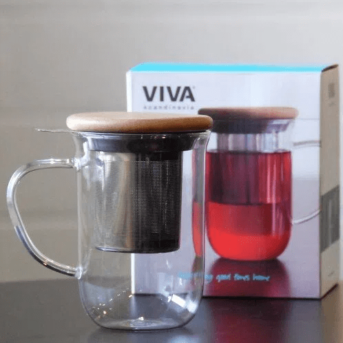 Caneca de Vidro com Infusor Minima 500 ml