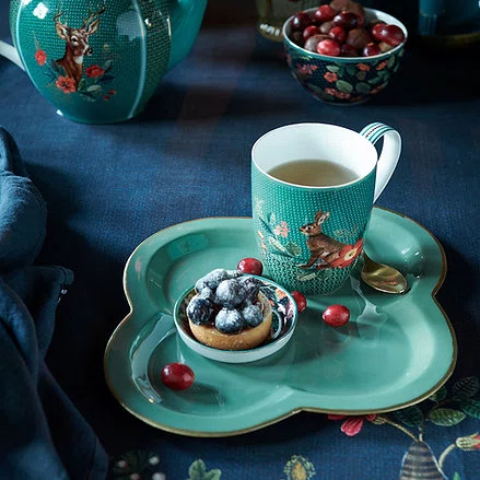 Caneca Grande Rabbit Winter Wonderland Pip Studio Verde