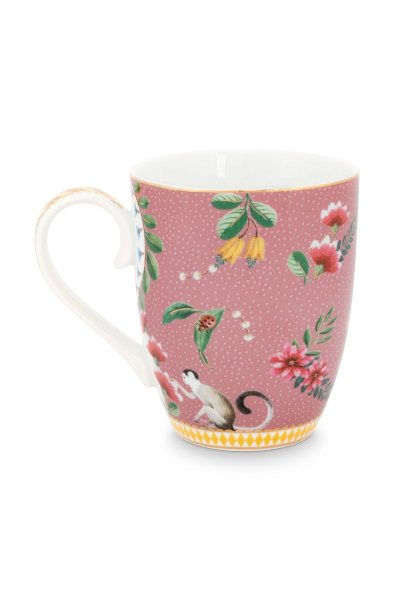 Caneca Grande Rosa La Majorelle Pip Studio 350 ml