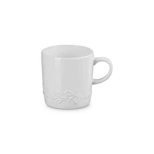 Caneca London Holly Le Creuset Branco 200ml