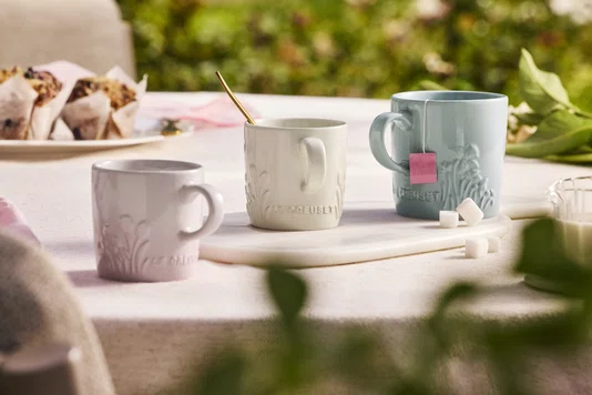 Caneca London Jardin Le Creuset Shell Pink 350 ml