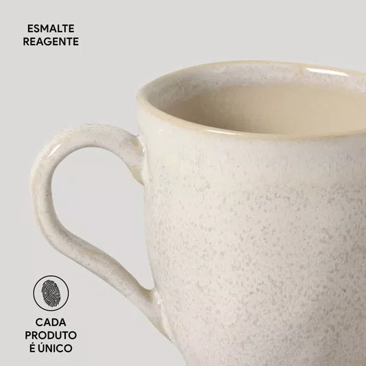 Caneca Orgânico Latte Porto Brasil 273 ml
