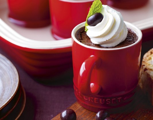 Caneca para Capuccino Le Creuset Vermelha 200ml