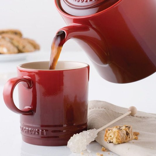 Caneca para Espresso Le Creuset Vermelha 100 ml