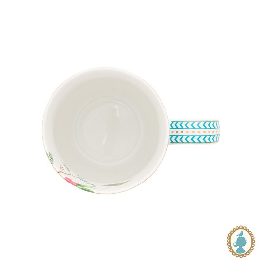 Caneca de Porcelana Pequena Flowers Jolie Pip Studio Azul