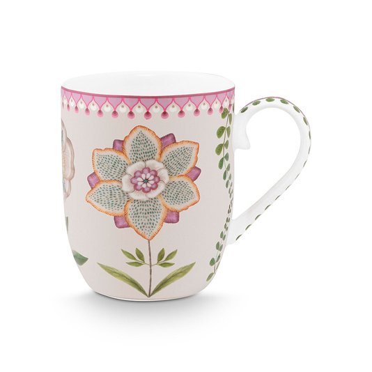 Caneca Pequena Lily & Lotus Pip Studio Off White 145 ml