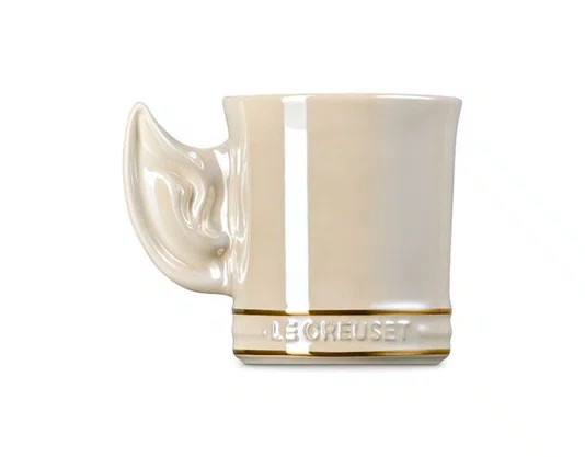 Caneca Spock Star Trek Pearlized Le Creuset Creme 400 ml