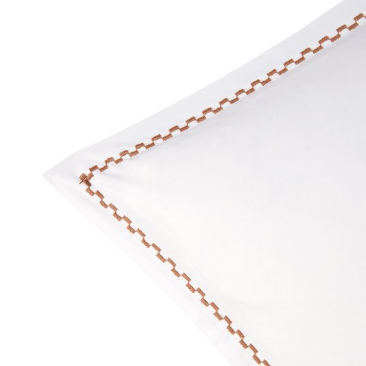 Capa De Almofada Alienor 500 Fios Pima Yves Delorme Paris Malte 31 x 42 cm
