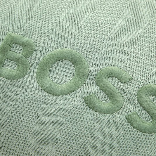 Capa de Almofada Linobold Linho Boss Home Verde Laurel 33cm x 57cm