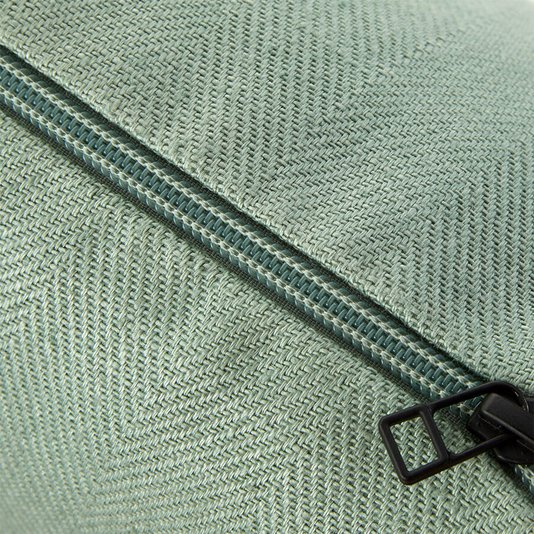 Capa de Almofada Linobold Linho Boss Home Verde Laurel 33cm x 57cm