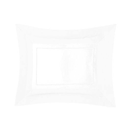Almofada Lutece 300 Fios Yves Delorme Branco 31 x 42 cm