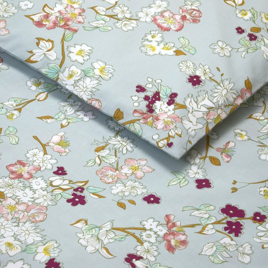Capa de Duvet Blossom Queen 200 Fios Algodão Orgânico Yves Delorme 2,60x2,40m