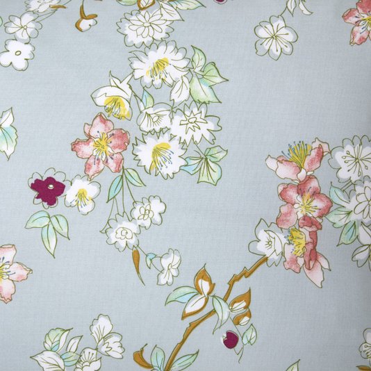 Capa de Duvet Blossom Super King 200 Fios Algodão Orgânico Yves Delorme 2,80x2,40m