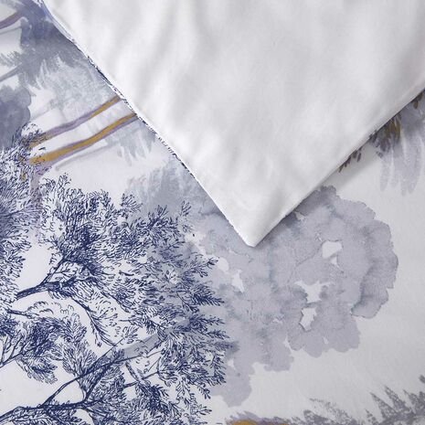 Capa de Duvet Boreale Queen 300 Fios Algodão Orgânico Yves Delorme 2,60 x 2,40m