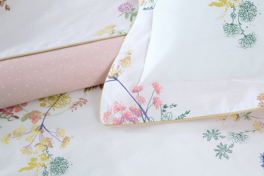 Capa De Duvet Herba Super King 200 Fios Yves Delorme Estampado 2,40x280m