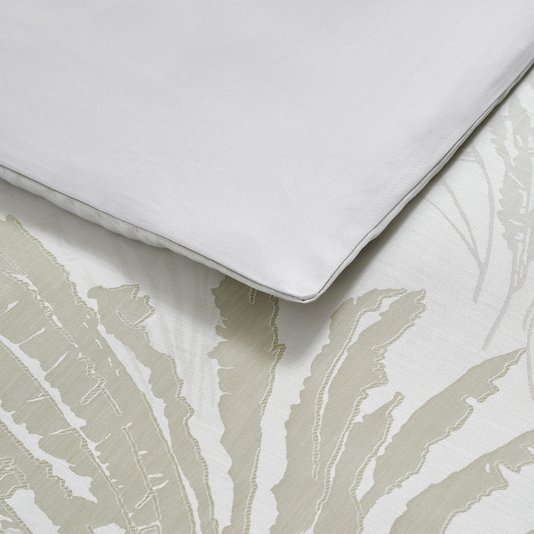 Capa De Duvet Palmea Super King 300 Fios Yves Delorme Estampado 2,80x2,40m