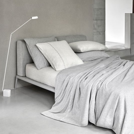 Capa de Duvet Queen Boss Sense Boss Home Cinza 260cm x 240cm
