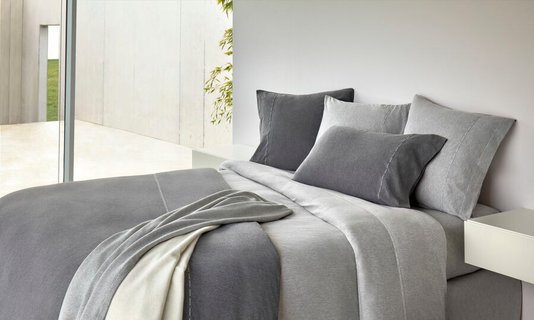 Capa de Duvet Queen Boss Sense Boss Home Cinza 260cm x 240cm