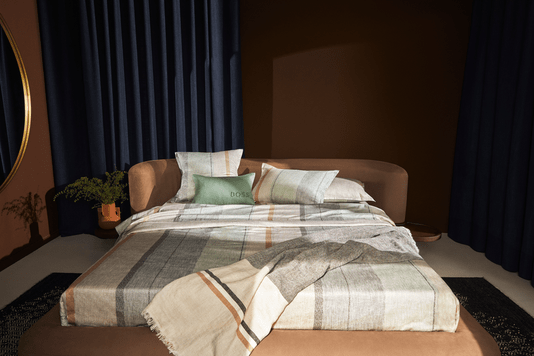 Capa de Duvet Queen Kells 300 Fios Boss Home Estampado 260cm x 240cm