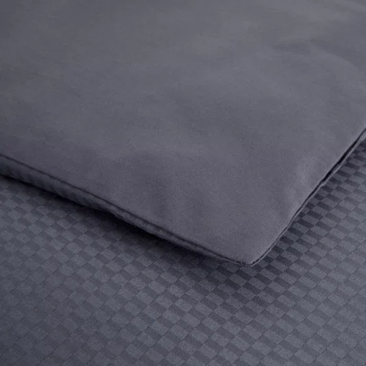 Capa de Duvet Queen Loft 300 Fios 2,60 x 2,40 Boss Home Carbono