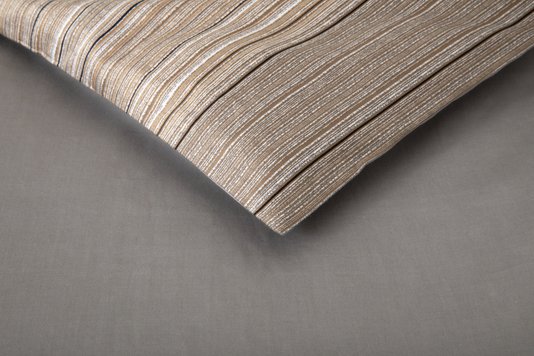 Capa de Duvet Queen Metastripe 300 Fios Algodão Orgânico Boss Home