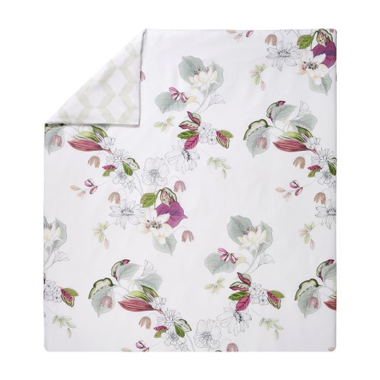 Capa De Duvet Riviera Super King 300 Fios Yves Delorme Estampado 2,80x2,40m