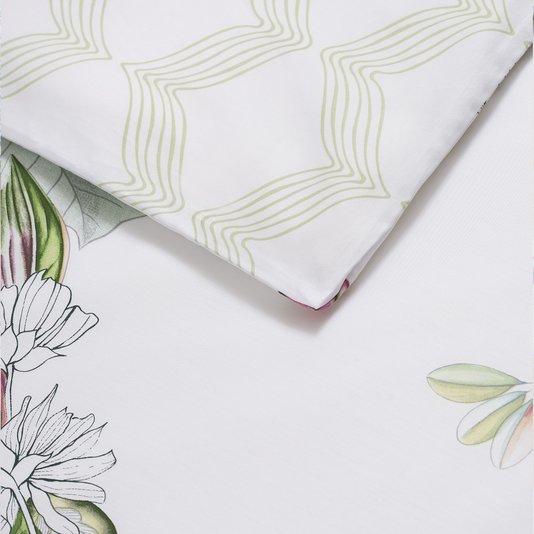 Capa De Duvet Riviera Super King 300 Fios Yves Delorme Estampado 2,80x2,40m