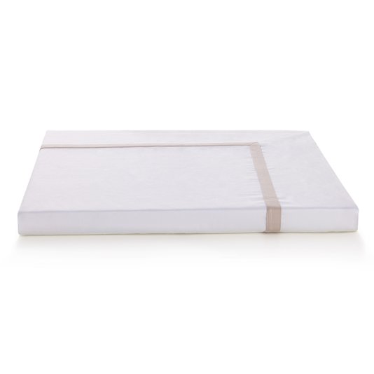Capa De Duvet Super King Vercelli 300 Fios Trussardi Branco/Rose 2,90 x 2,70 m