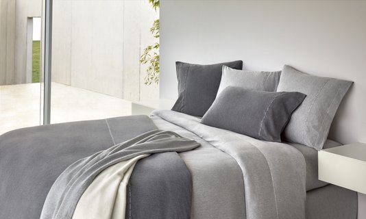 Capa Duvet Boss Sense Queen Hugo Boss Home Cinza 2,60x2,40m
