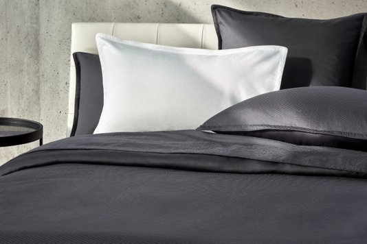 Capa Duvet Loft Queen 300 Fios Hugo Boss Home Carbono 2,60x2,40m