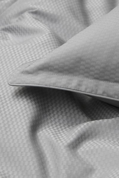 Capa Duvet Loft Queen 300 Fios Hugo Boss Home Cinza 2,60x2,40m