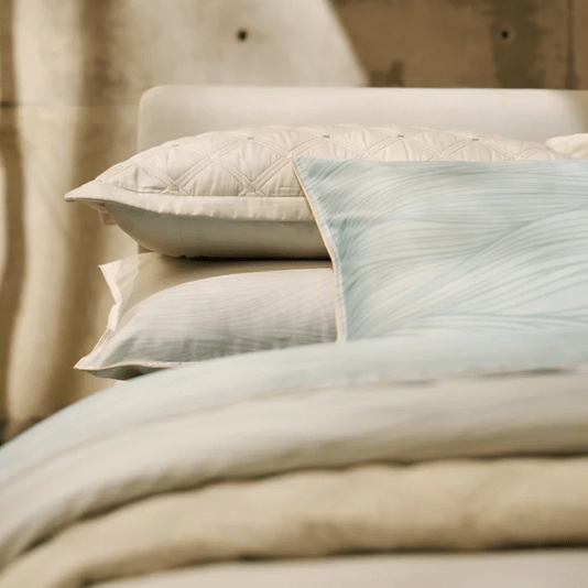 Jogo Capa de Edredom Duvet Queen 300 Fios The Pier 55 By The Bed Estampado
