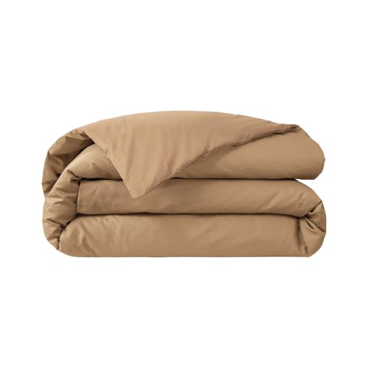 Capa Duvet Queen 300 Fios Algodão Loft Boss Home Camel 2,60x2,40m