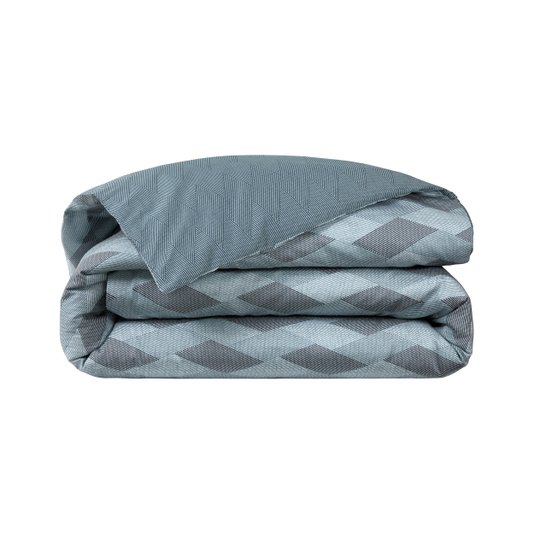 Capa Duvet Queen 300 Fios Algodão Orgânico Egean Wave Boss Home Estampado 2,60x2,40m