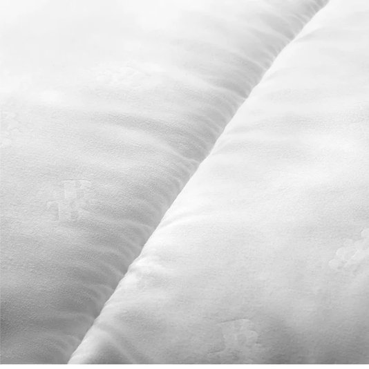 Duvet Solteiro em Microfibra 100% Poliéster By The Bed Branco 1,60 x 2,20 m