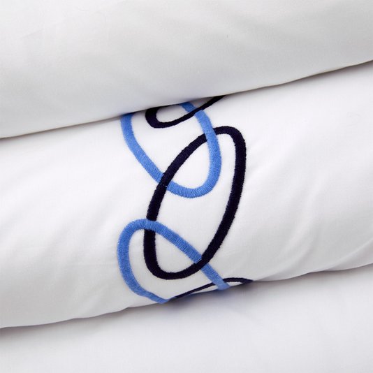 Capa Duvet Super King Taormina 200 Fios Yves Delorme 2,80 x 2,40 m