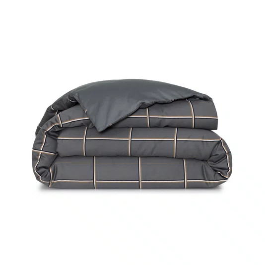Capa para Duvet Casal Boss Check Boss Home Magnet