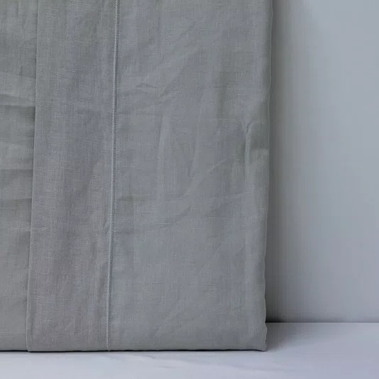 Capa Para Duvet Queen Noronha Linho Artelassê Cinza